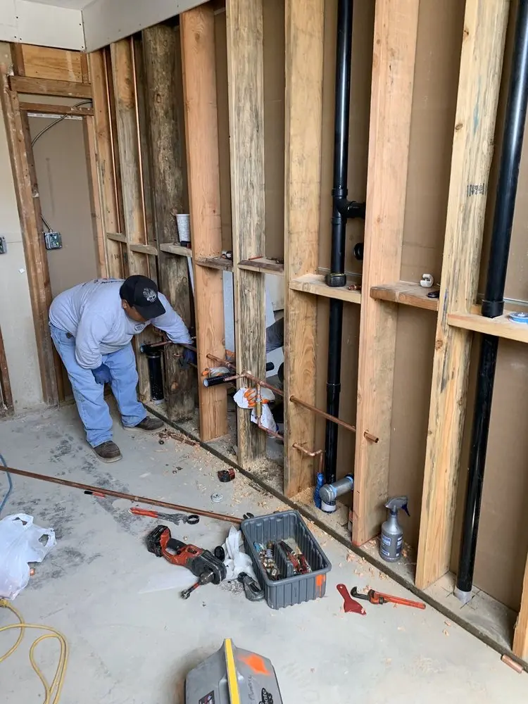 Commercial rough-in plumbing for Gas Line Repair in Hawthorne Park